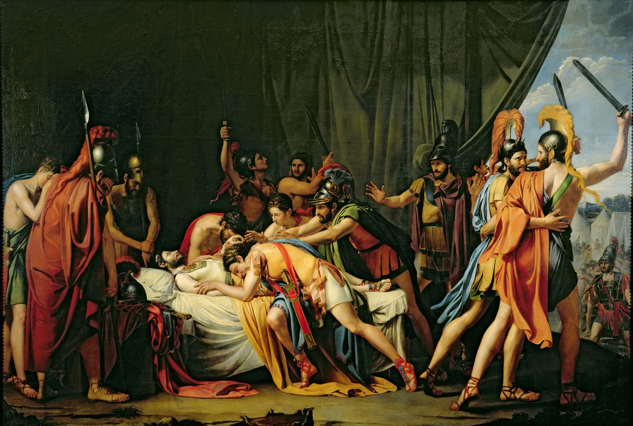 A morte do rebelde, Viriathus (d.139) de Raimundo de Madrazo y Garreta