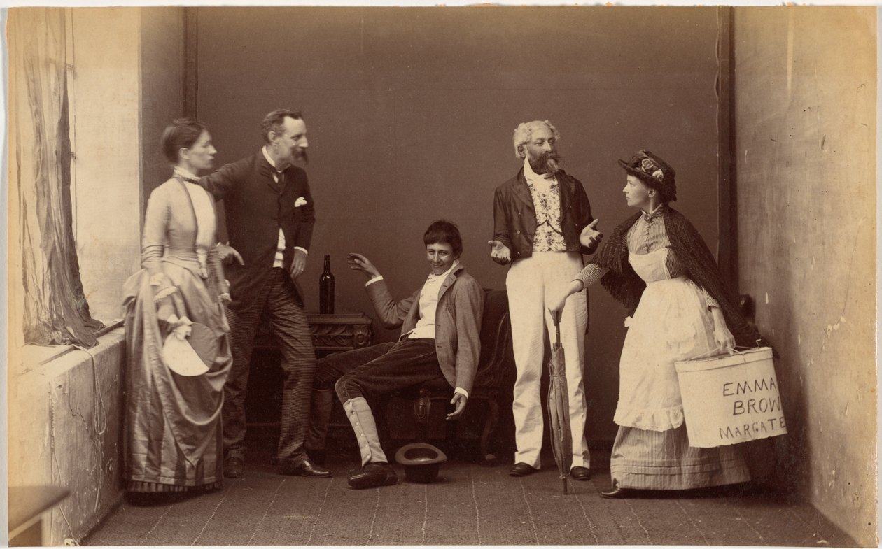 Grupo elegante, Indore I de Raja Deen Dayal
