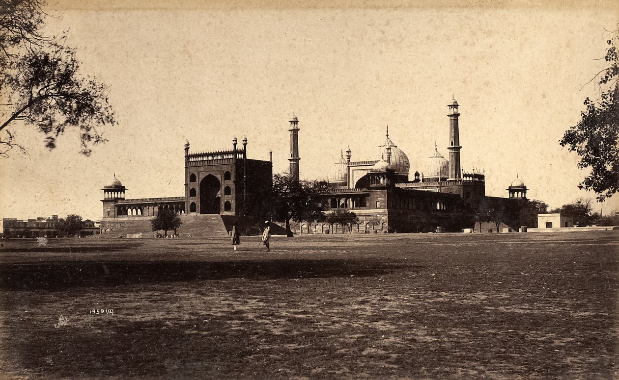 Mesquita Jama Masjid, Deli, 1886 de Raja Deen Dayal