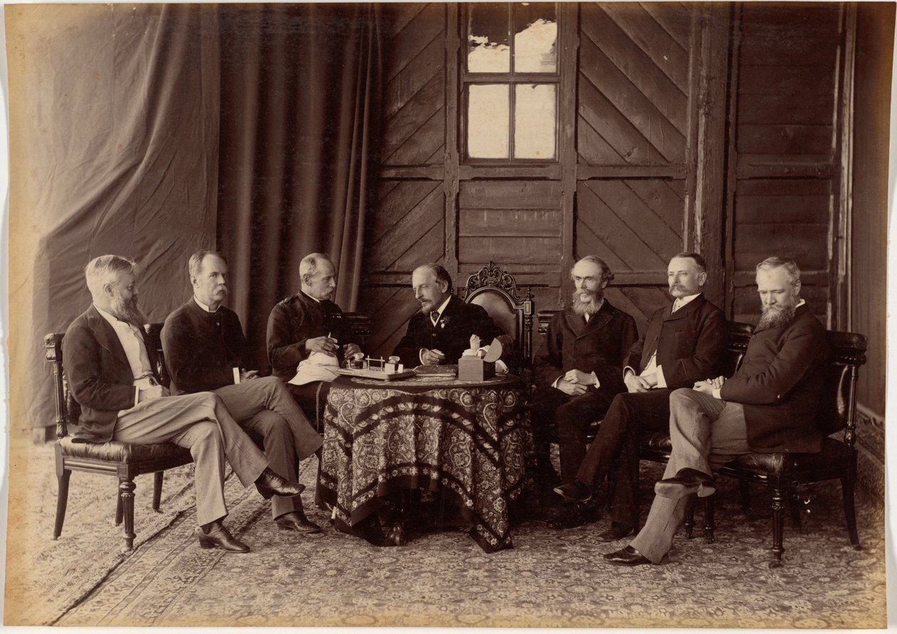 Lord Dufferin e o Conselho Supremo do Governo da Índia de Raja Deen Dayal