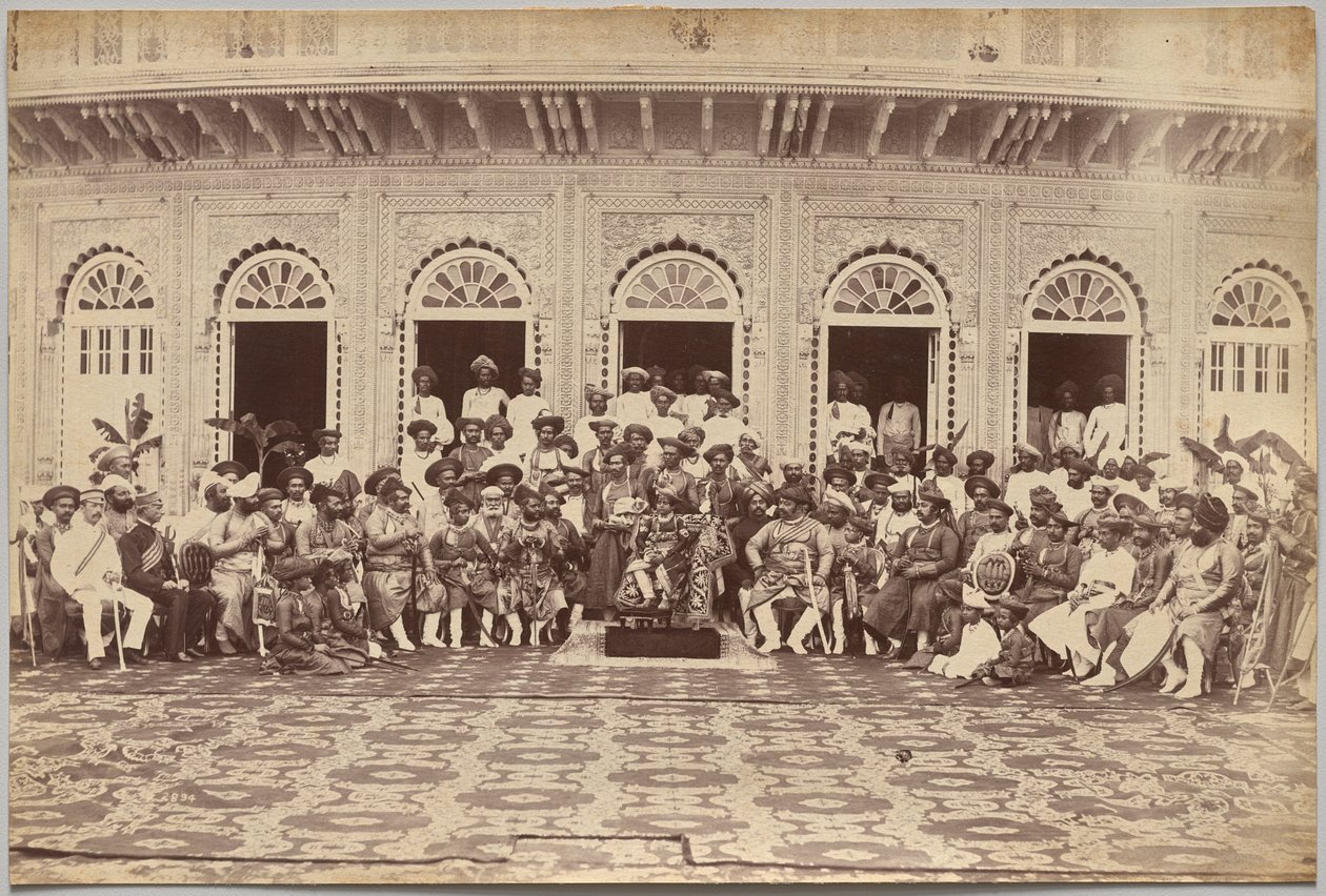 Marajá de Scindia, nobres e altos funcionários, Gwalior de Raja Deen Dayal