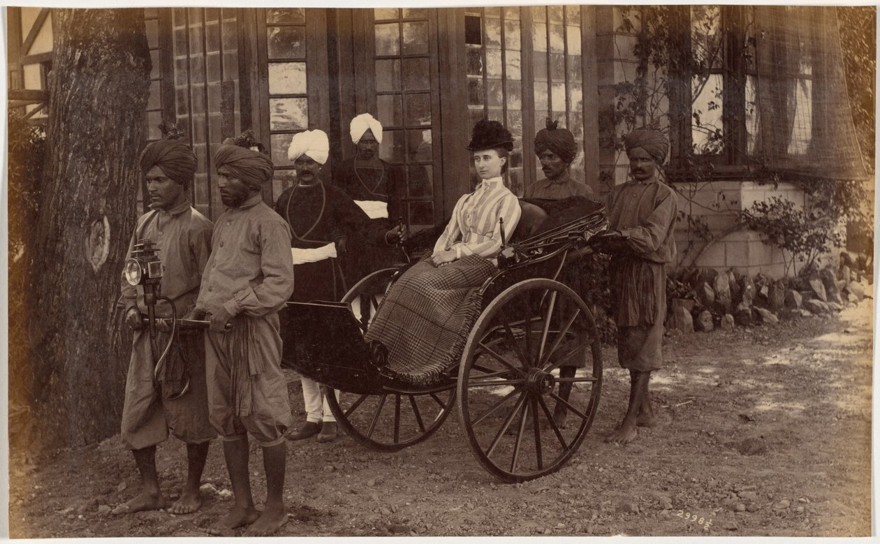 Senhorita Lyall, Shimla de Raja Deen Dayal