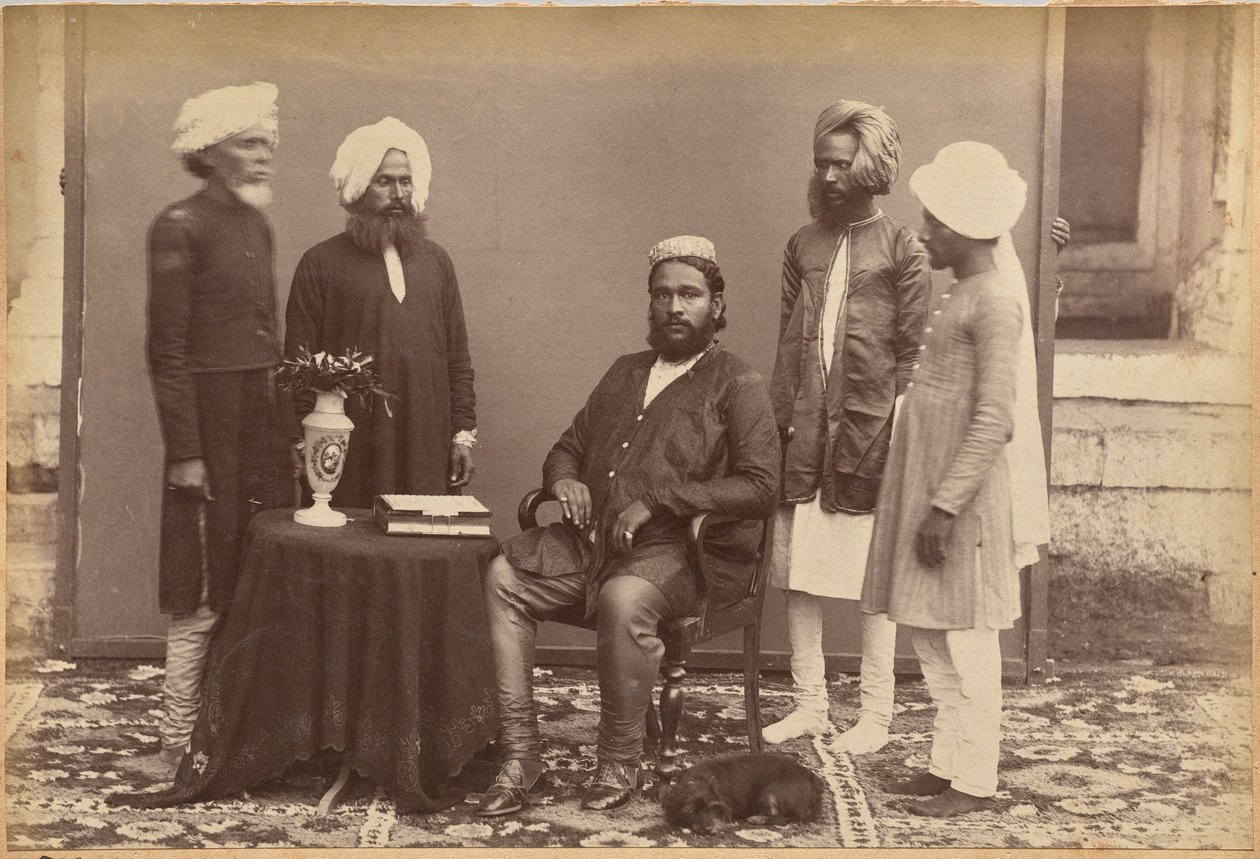 Ramkishore Singh, Rewa (anverso, em cima) de Raja Deen Dayal