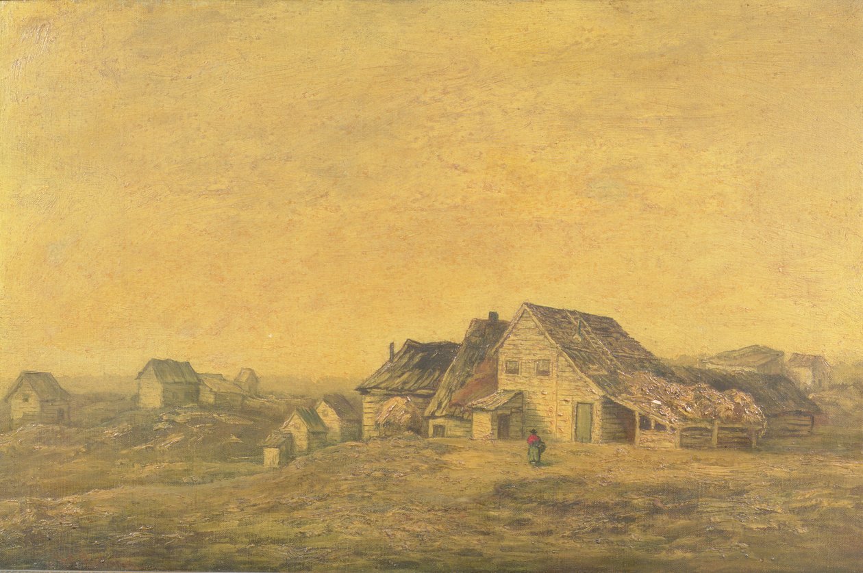 Quinta Avenida na 89th Street, 1868 de Ralph Albert Blakelock