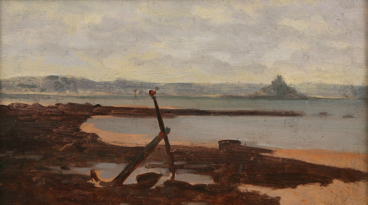 St Michaels Mount da Newlyn Battery de Ralph Todd
