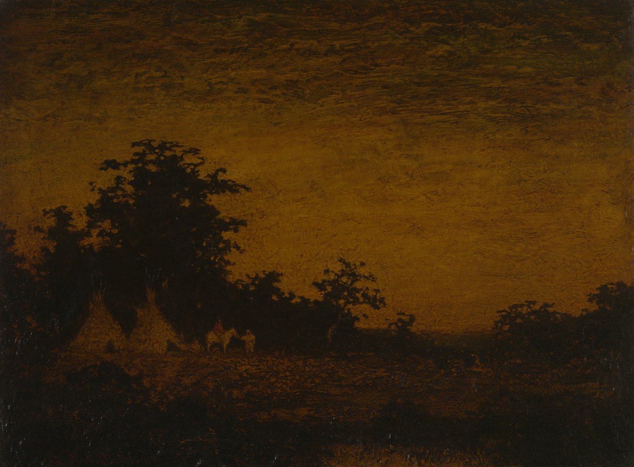 Acampamento indígena de Ralph Albert Blakelock