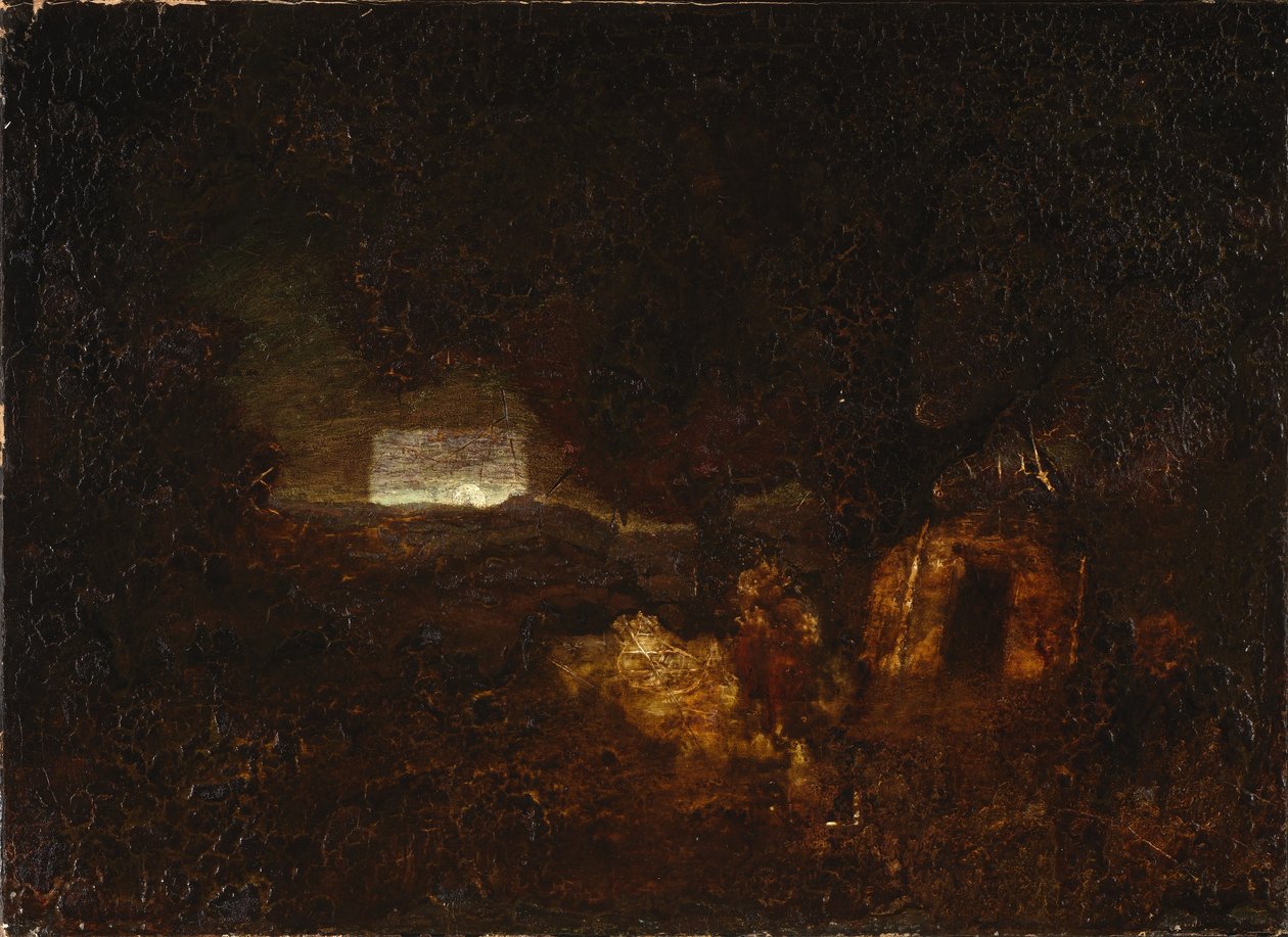 Os construtores de canoas de Ralph Albert Blakelock