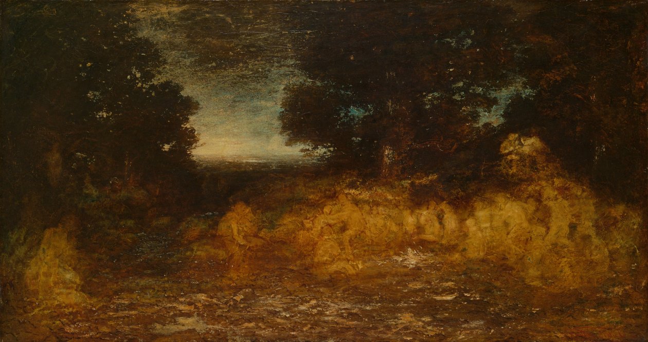Dança Fantasma A Visão da Vida, 189597. de Ralph Albert Blakelock
