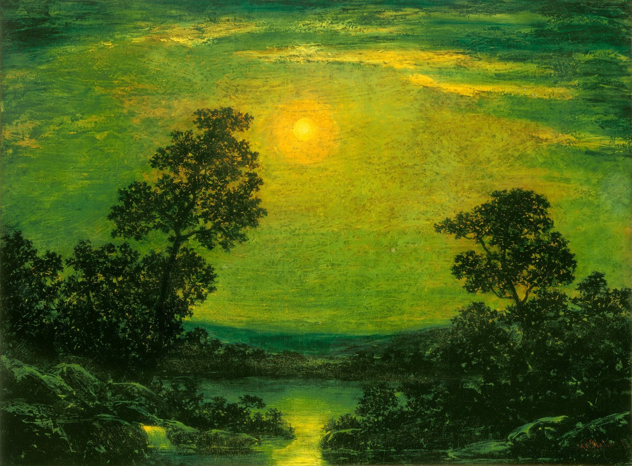 Luar, início do século 20. de Ralph Albert Blakelock