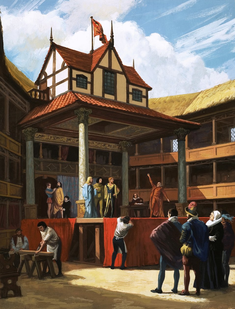 O Teatro Globe de Ralph Bruce