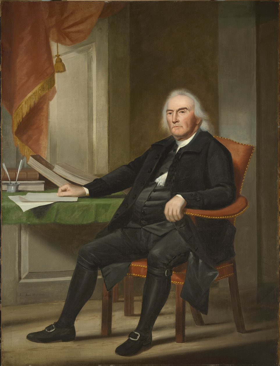 Abraham Davenport (1715/16-1789), B.A. 1732, M.A. 1735 de Ralph Earl