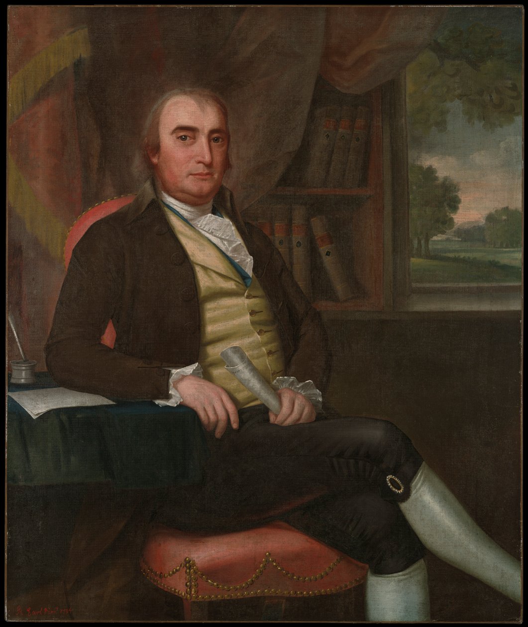 John Davenport (1752-1830), B.A. 1770, M.A. 1773 de Ralph Earl