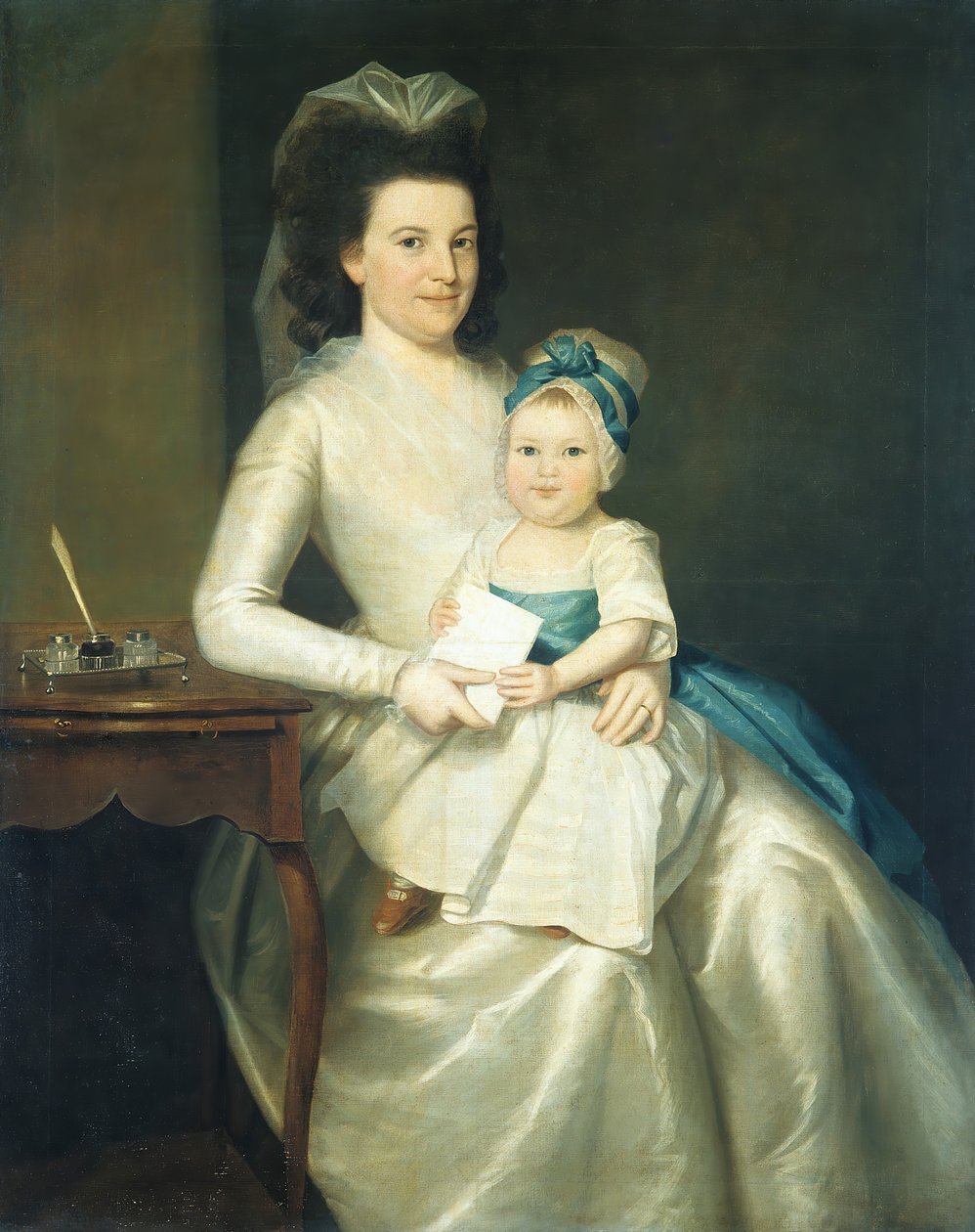 Lady Williams e Criança, 1783. de Ralph Earl