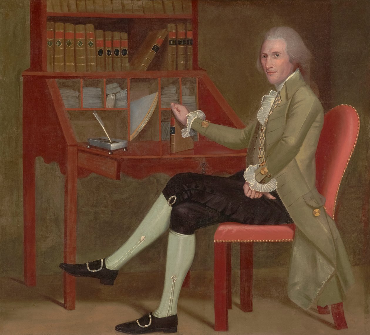 Retrato de David Baldwin, 1790 de Ralph Earl