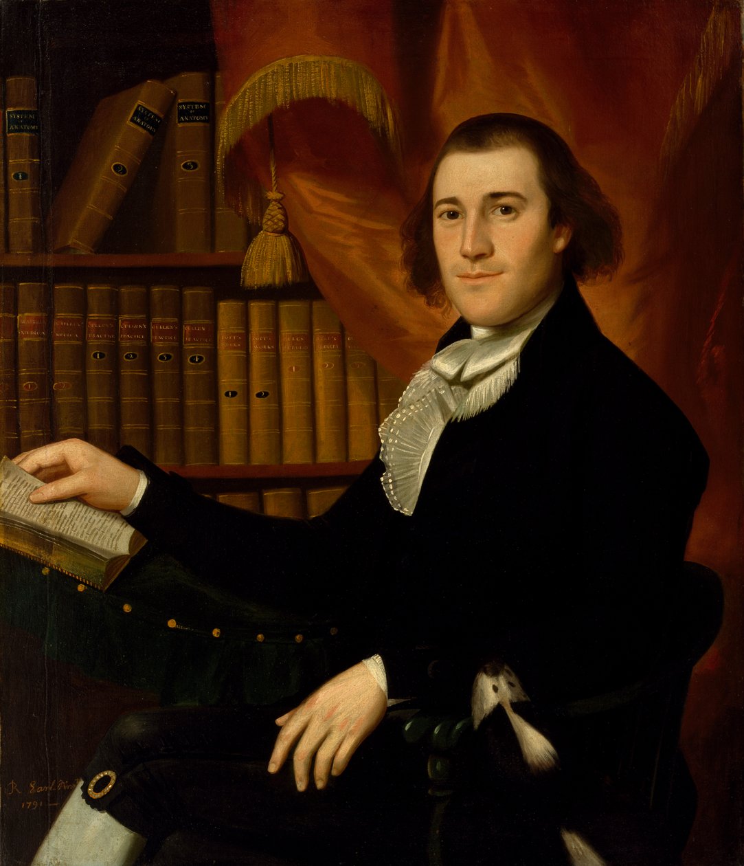 Retrato do Dr. Mason Fitch Cogswell, 1791 de Ralph Earl