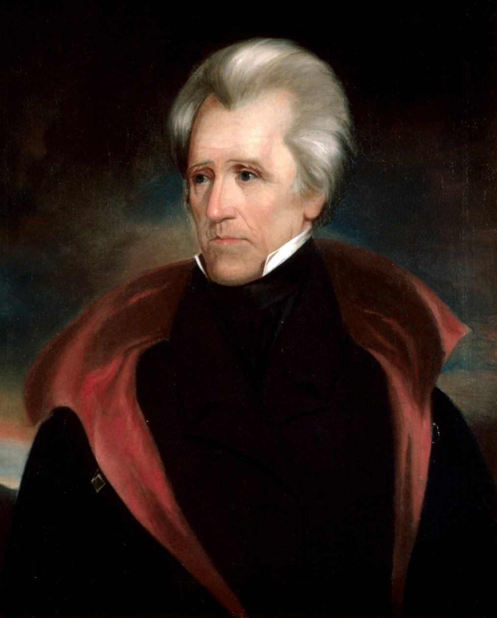 Cabeça de Andrew Jackson (cortada) de Ralph Eleaser Whiteside Earl