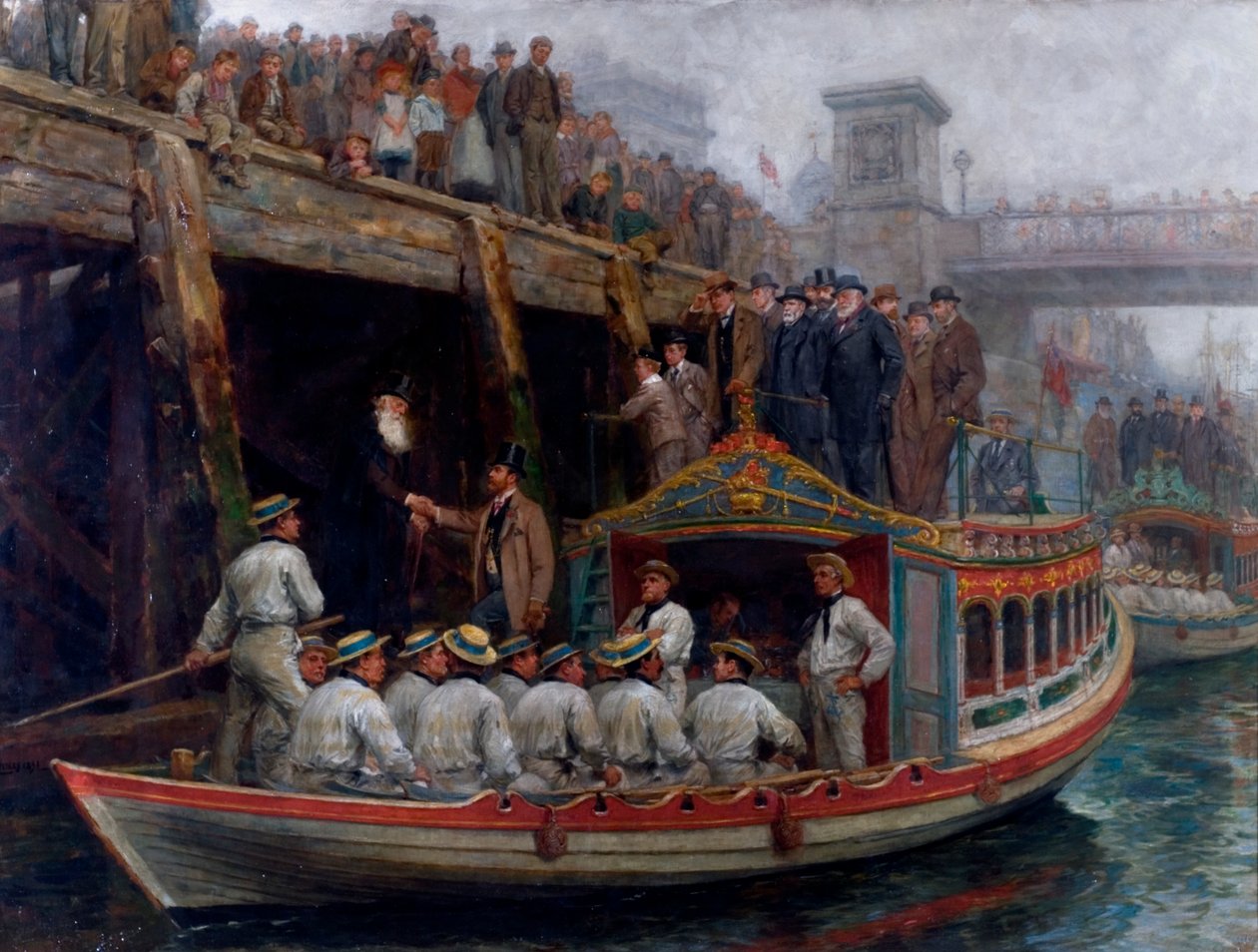 Barge Day, 1891 de Ralph Hedley