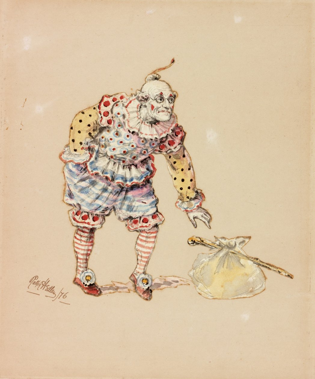 Billy Purvis roubando o pacote de Ralph Hedley