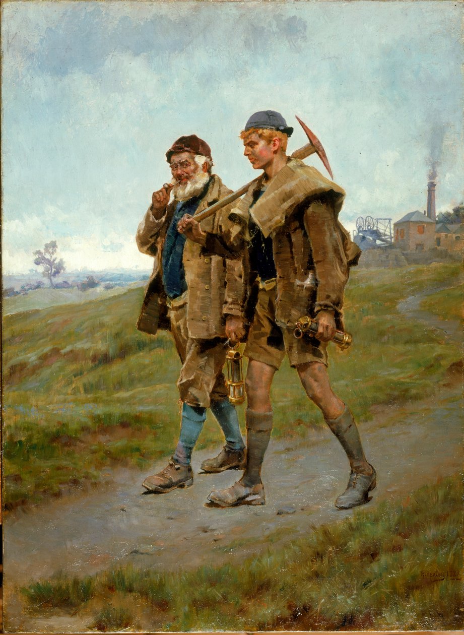Indo para casa, 1888 de Ralph Hedley