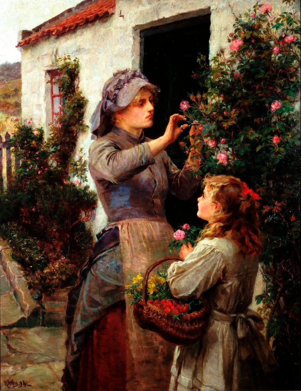 Rosas para o Inválido, 1894 de Ralph Hedley