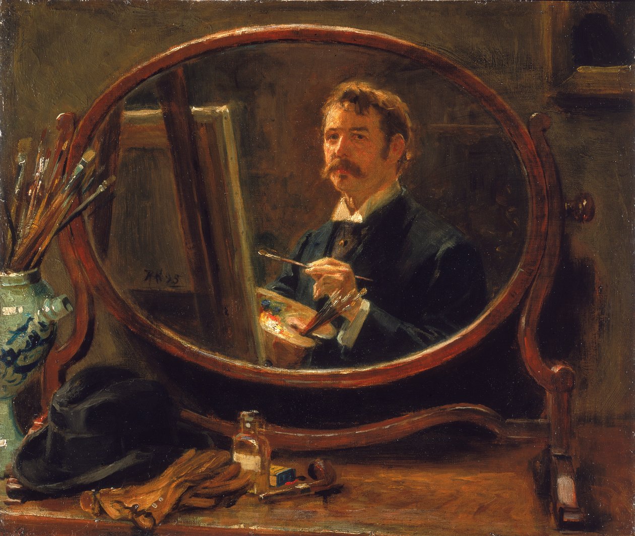 Auto-retrato, 1895 de Ralph Hedley