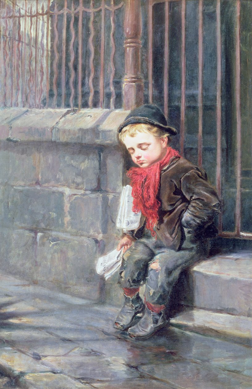 O garoto de notícias de Ralph Hedley
