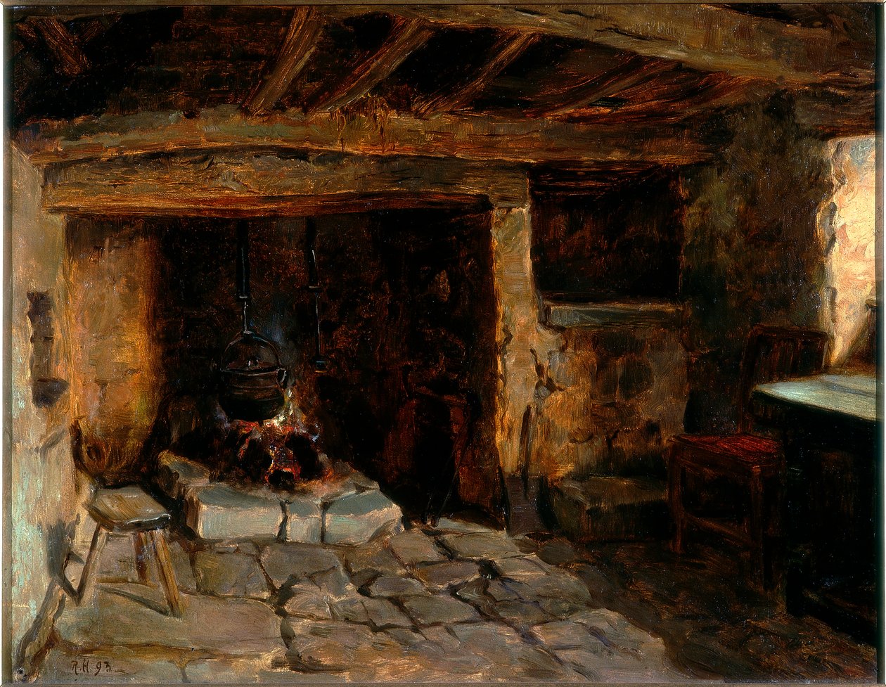 A cozinha antiga de Ralph Hedley