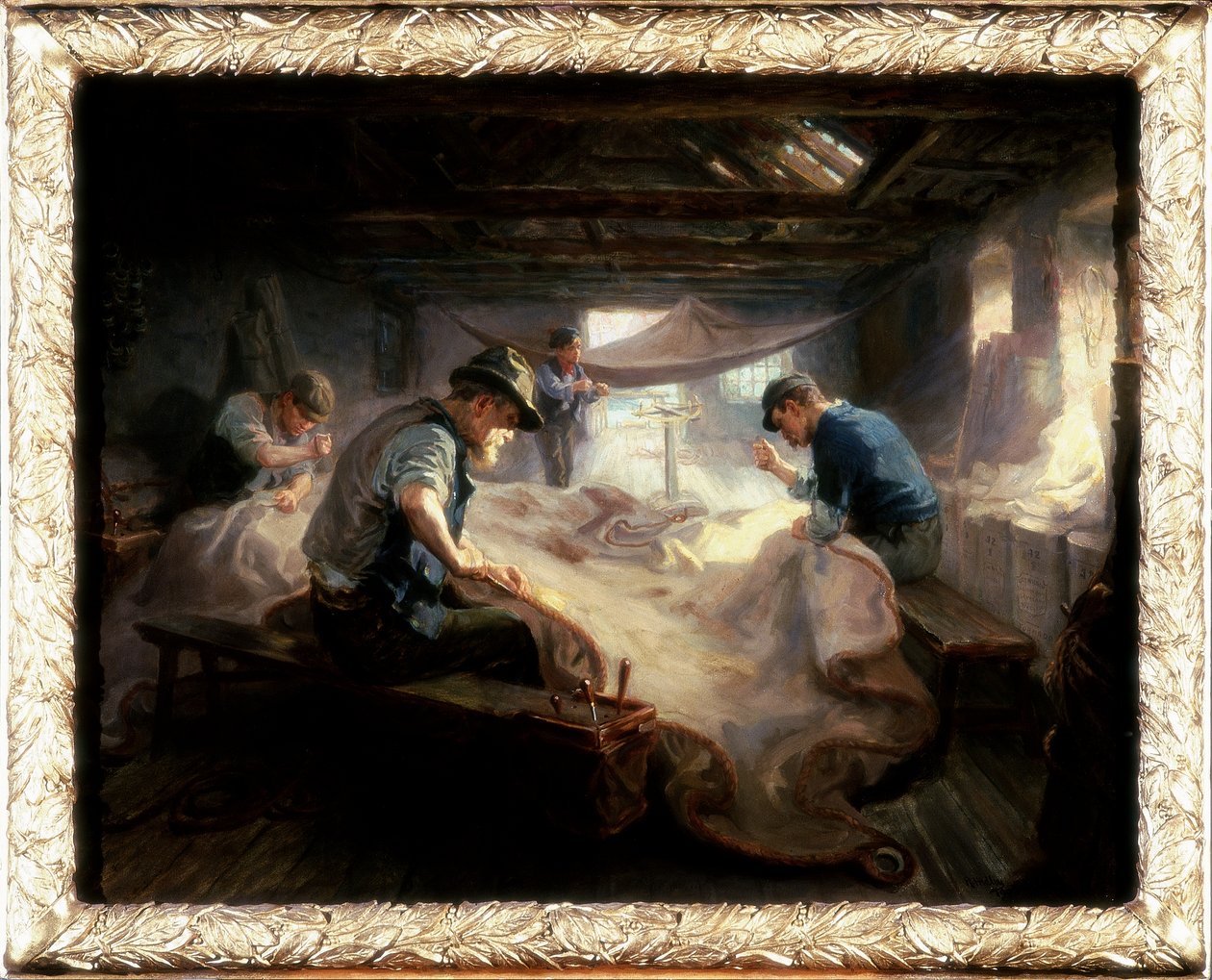 O Loft da Vela, 1908 de Ralph Hedley
