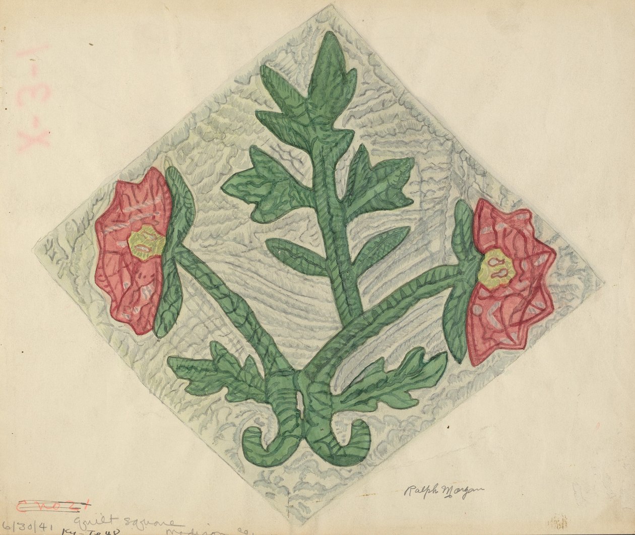 Padrão de Colcha de Ralph N. Morgan