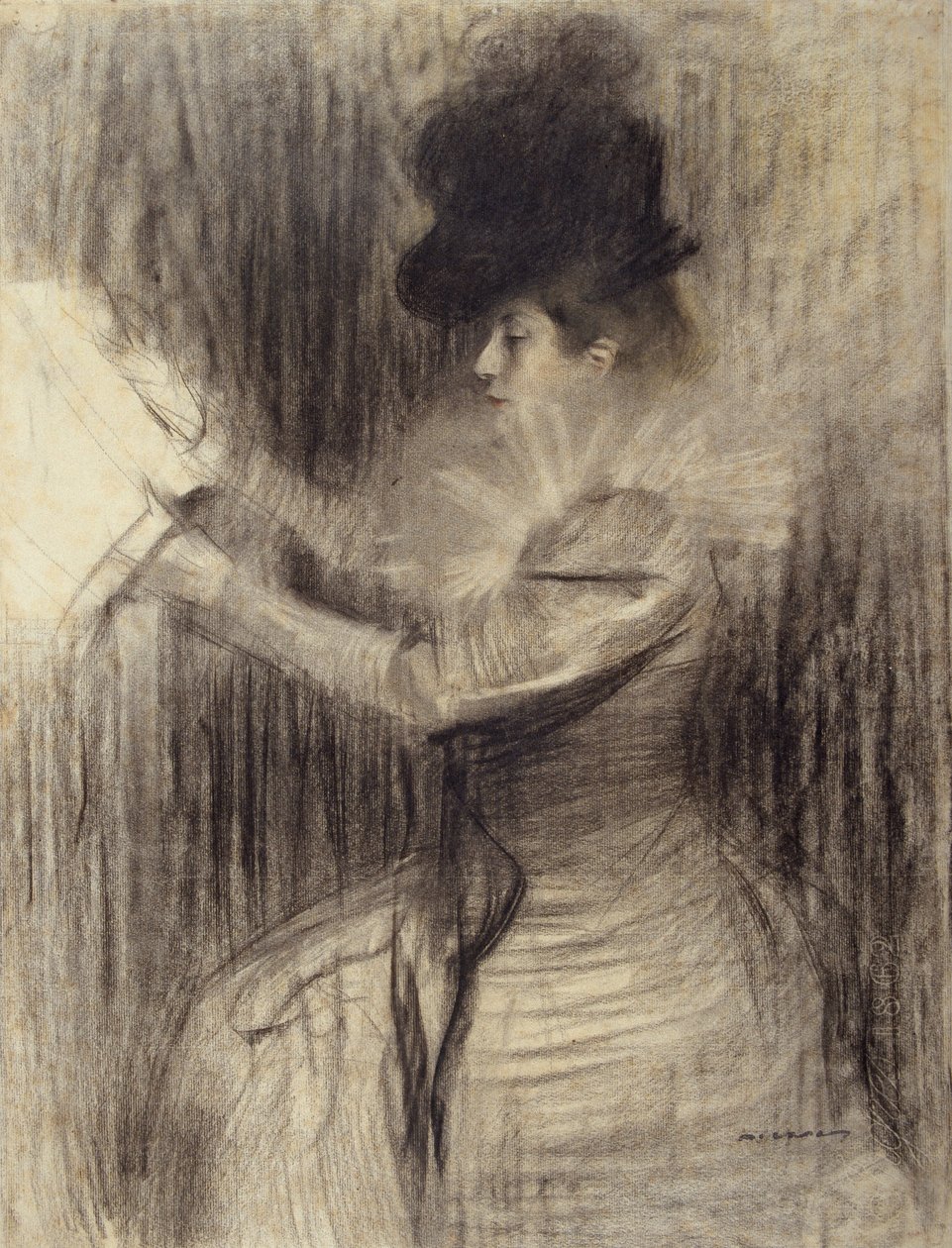Figura Feminina de Ramon Casas i Carbo