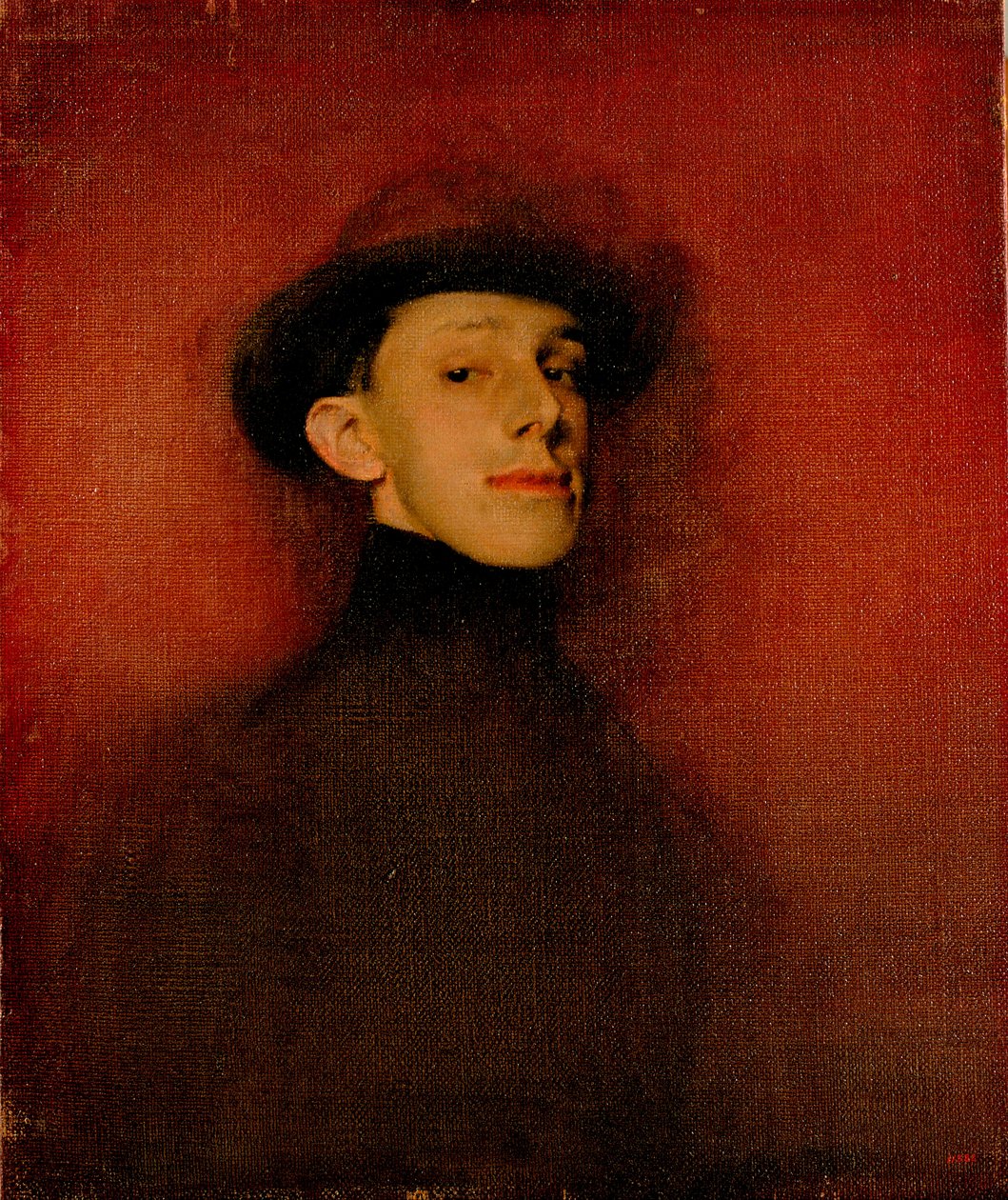 Retrato do Rei Alfonso XIII da Espanha (Estudo) de Ramón Casas