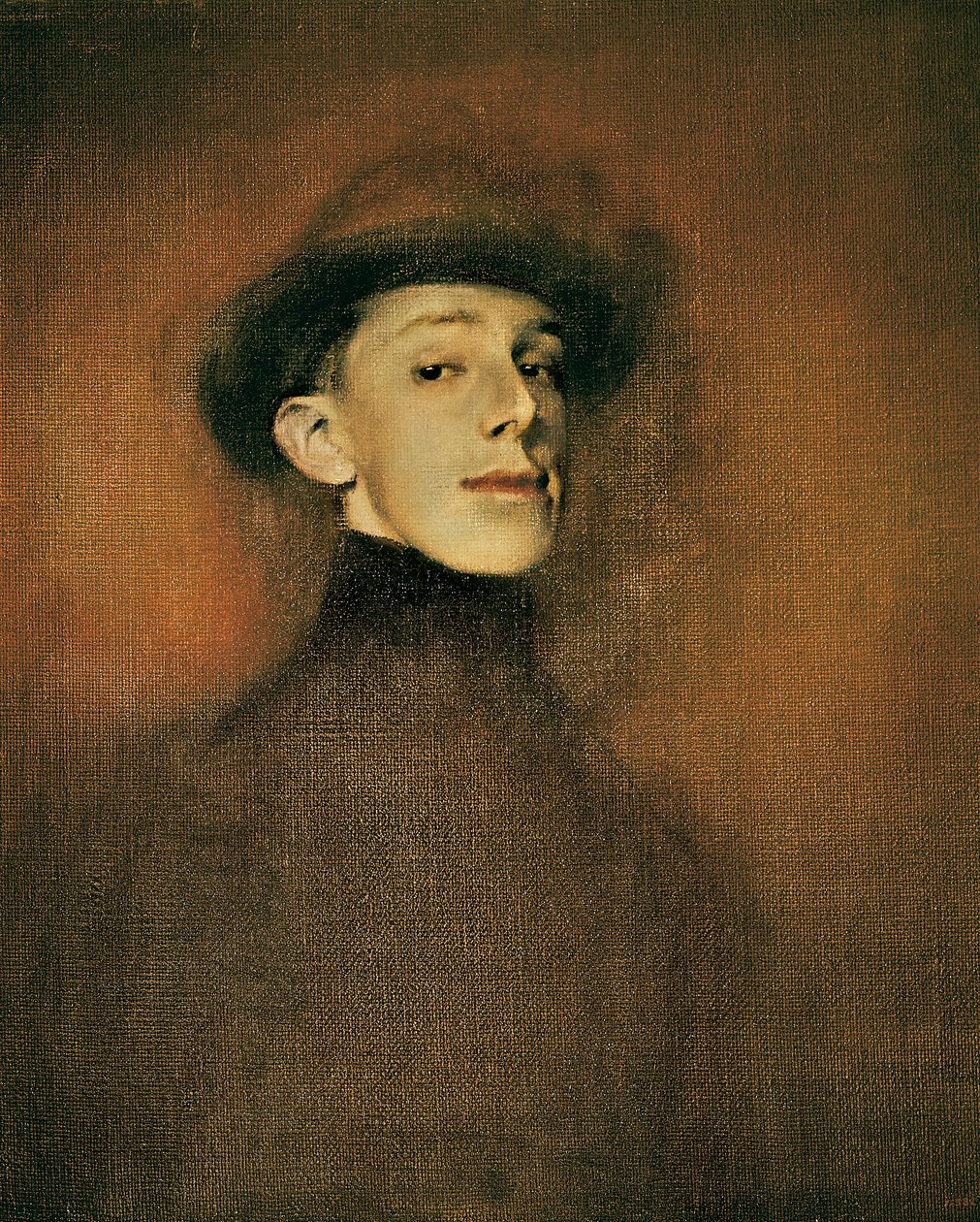 Retrato do Rei Afonso XIII de Espanha (Estudo) de Ramón Casas