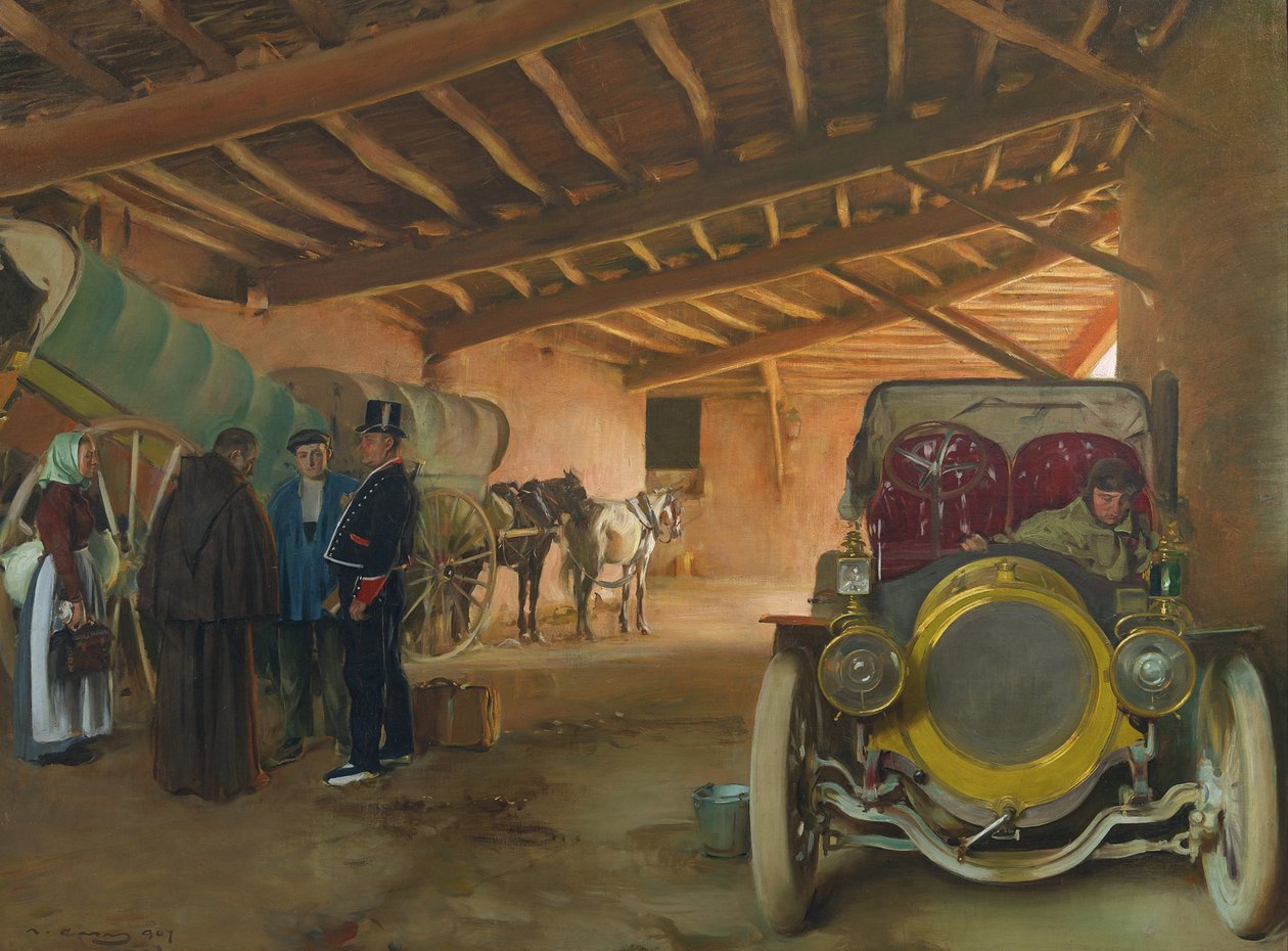 A Casa dos Treinadores, 1907 de Ramon Casas i Carbo