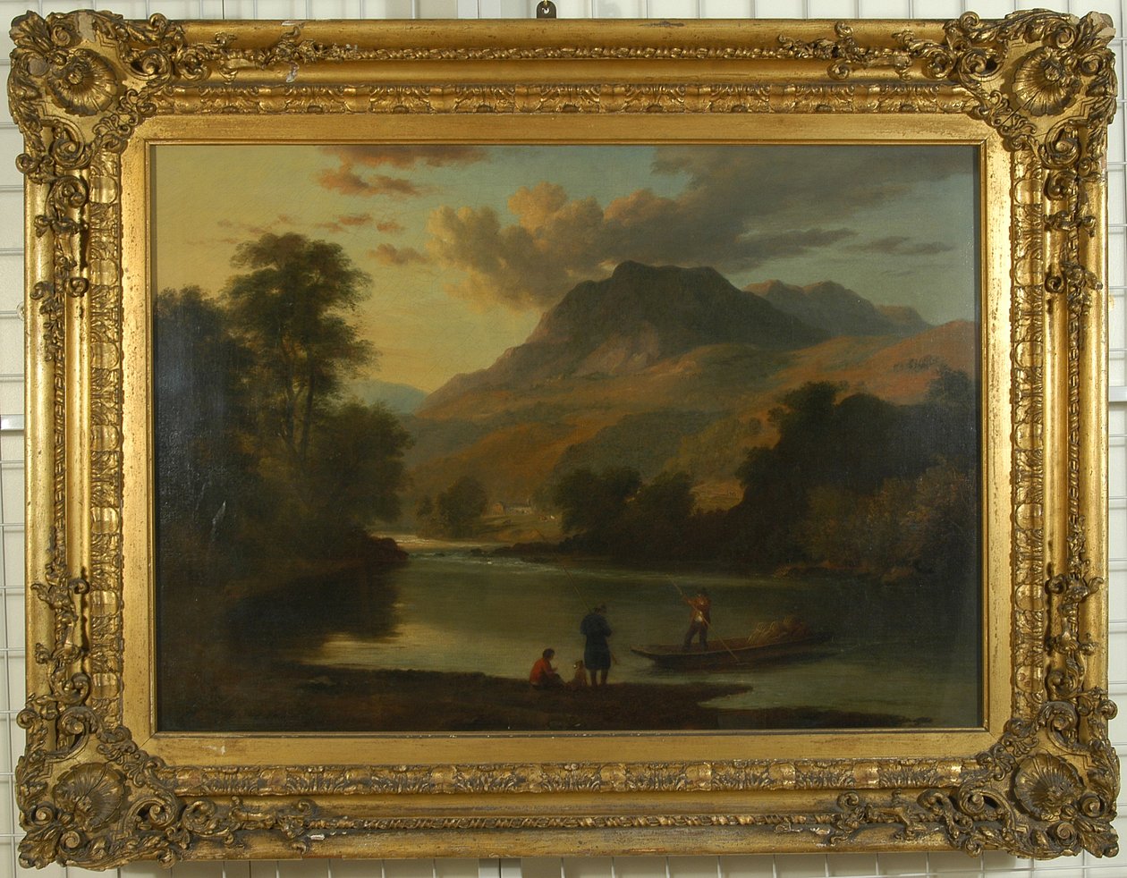 Loughrigg e o rio Brathay, c.1807 de Ramsay Richard Reinagle
