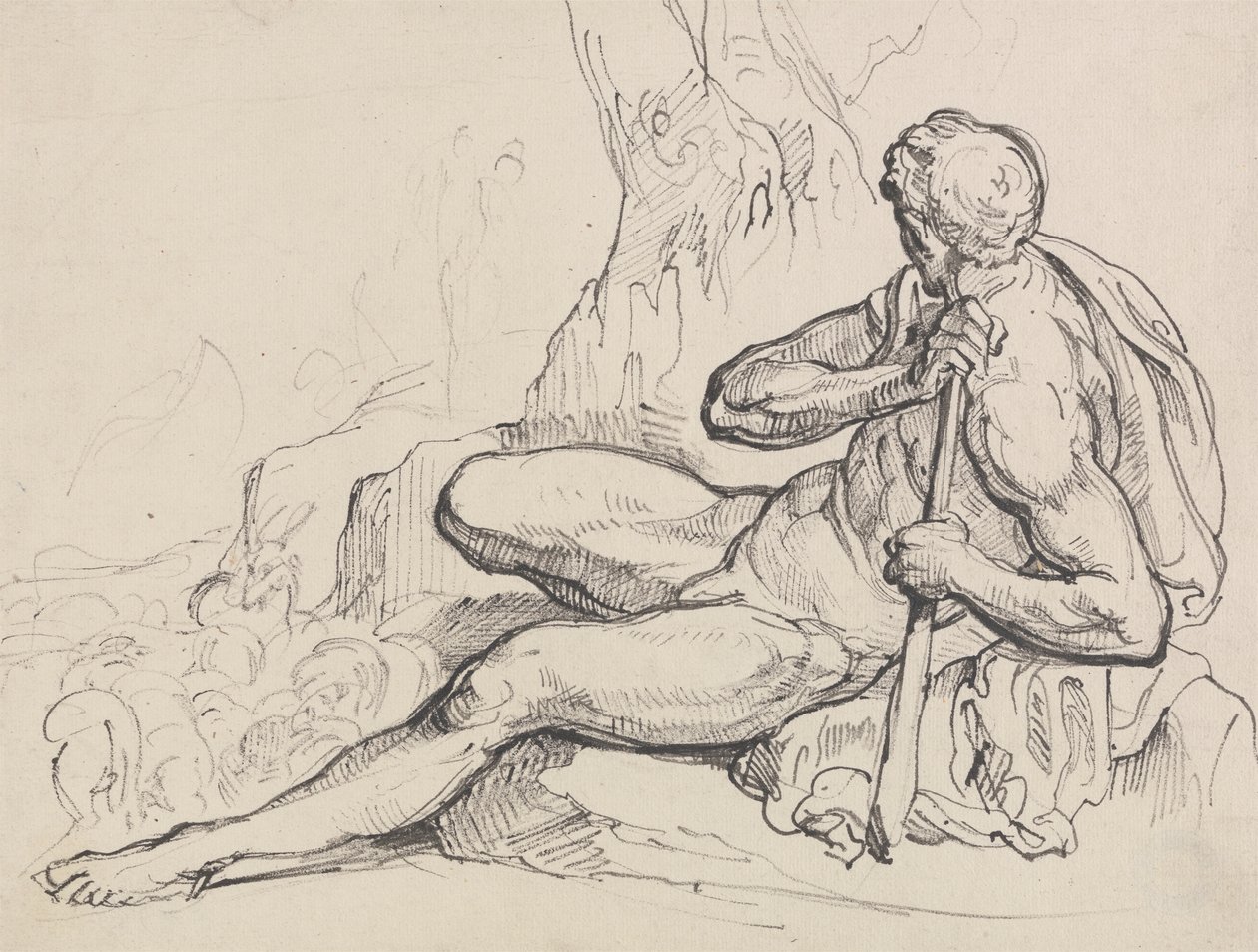 Hercules Descanso de Ramsay Richard Reinagle