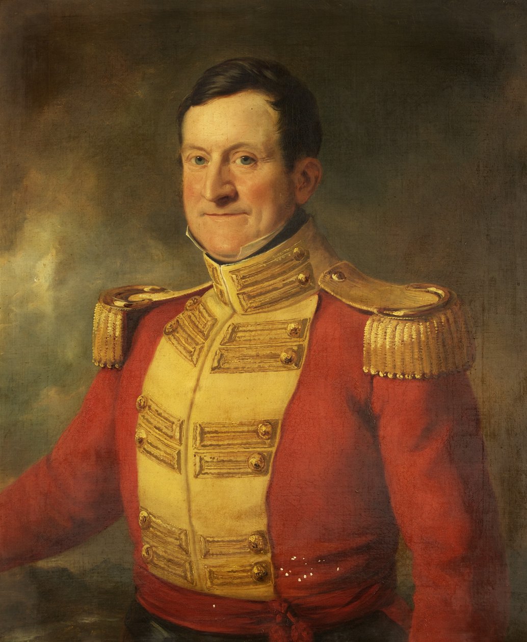 Retrato do Major George Jenkins de Ramsay Richard Reinagle
