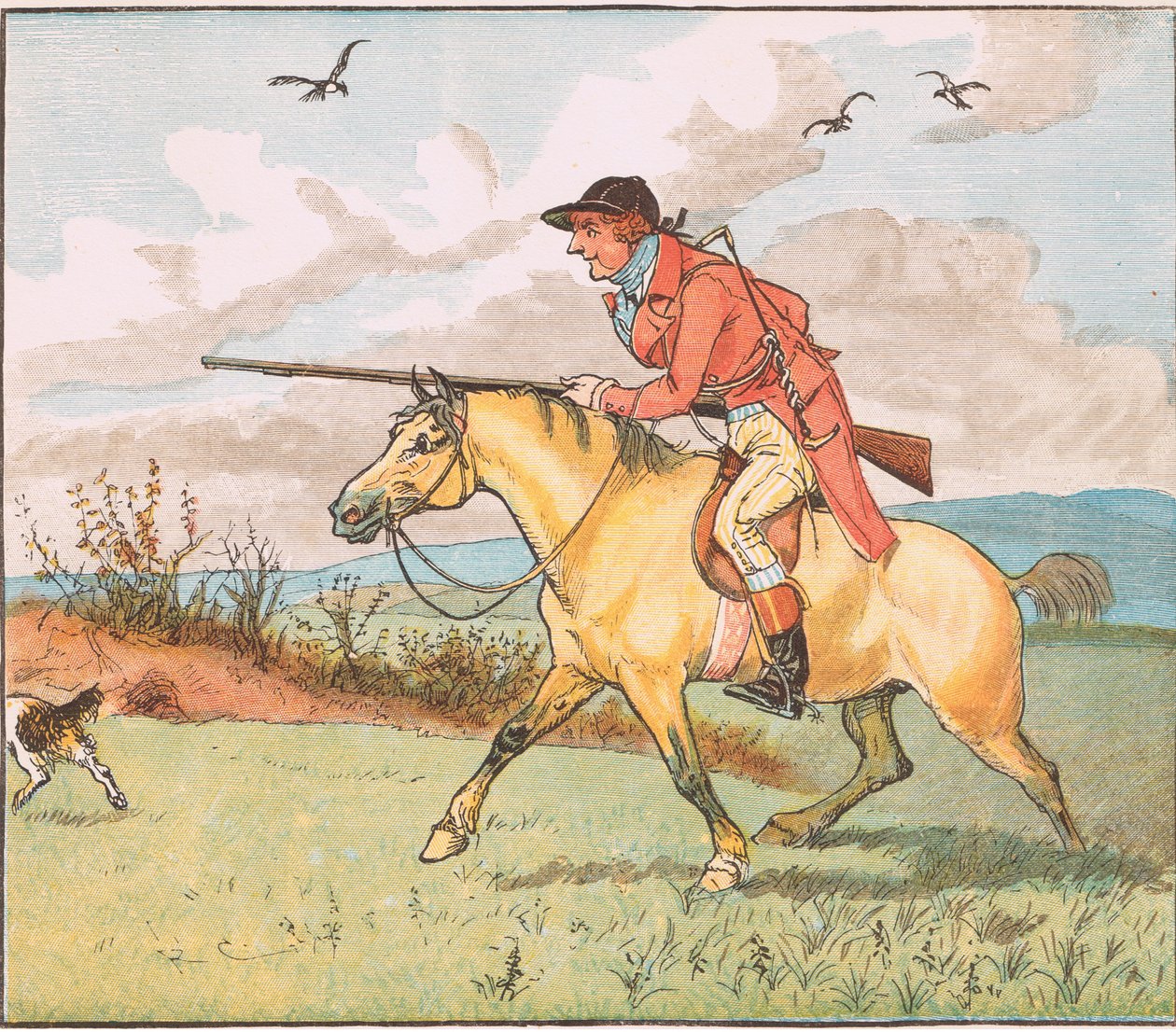O pai foi caçar de Randolph Caldecott