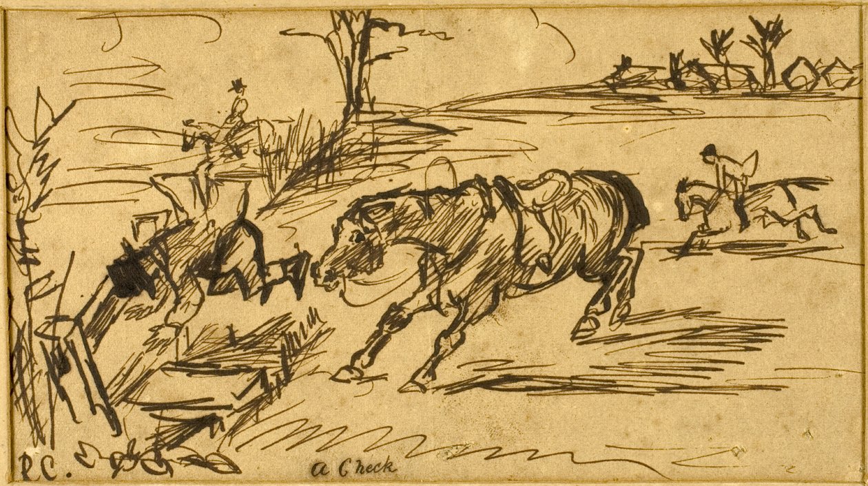 Um cheque de Randolph Caldecott