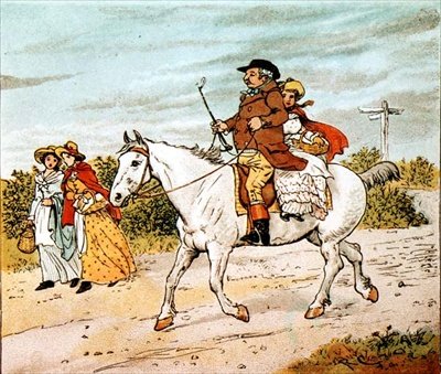 Um Agricultor foi trotar na sua égua cinzenta. de Randolph Caldecott