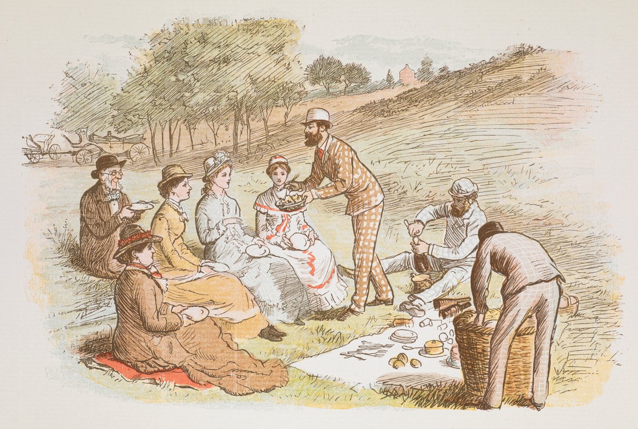 Um piquenique. de Randolph Caldecott