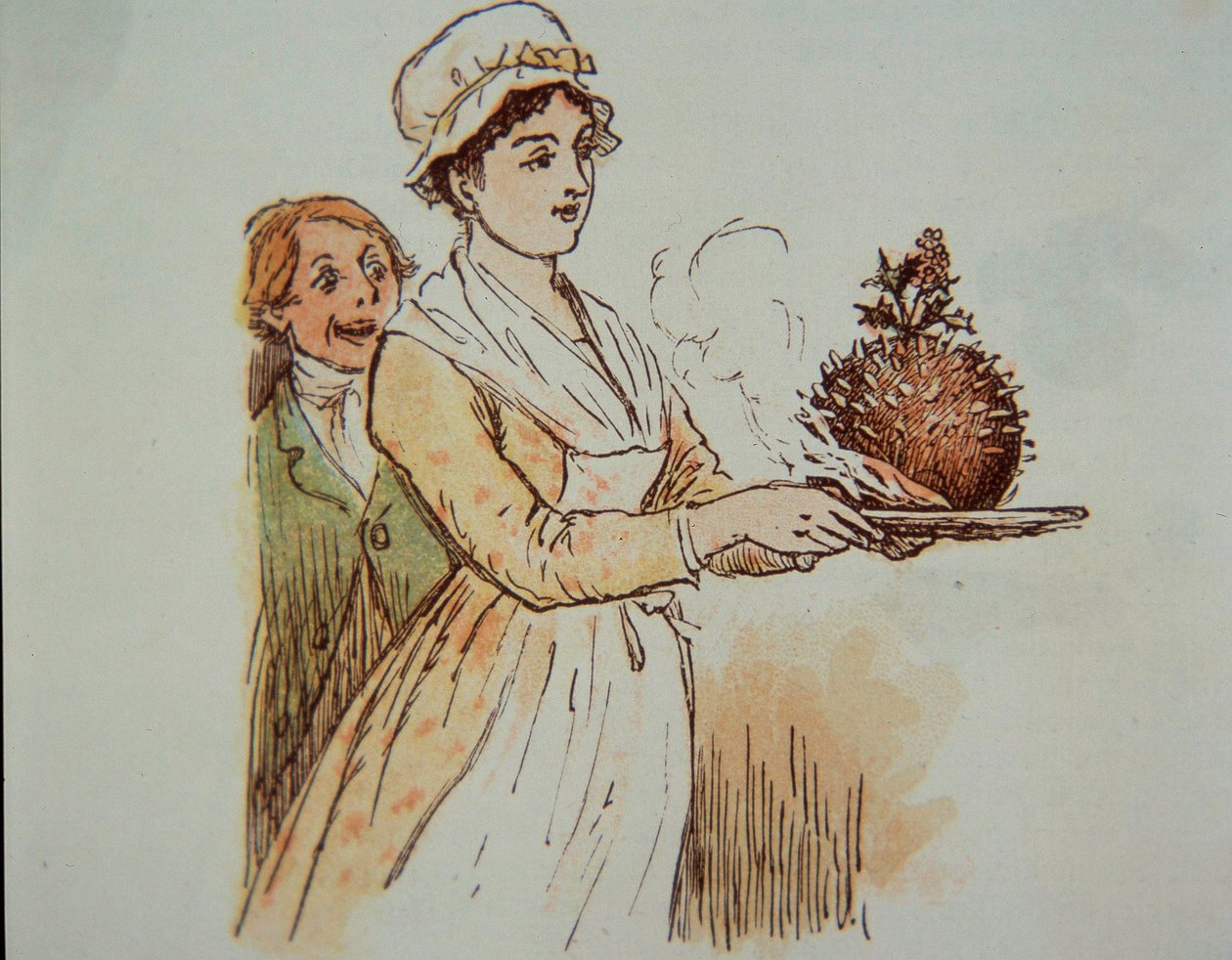 bolo de natal de Randolph Caldecott