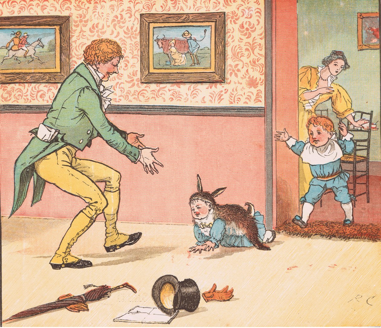 Ido buscar uma pele de coelho de Randolph Caldecott