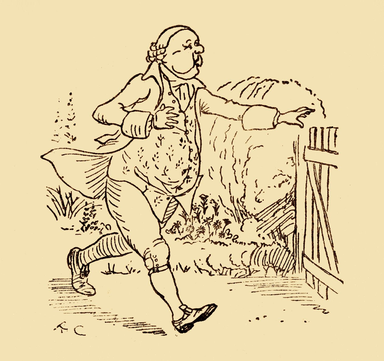 John Gilpins amigo, 1878, c1918. de Randolph Caldecott