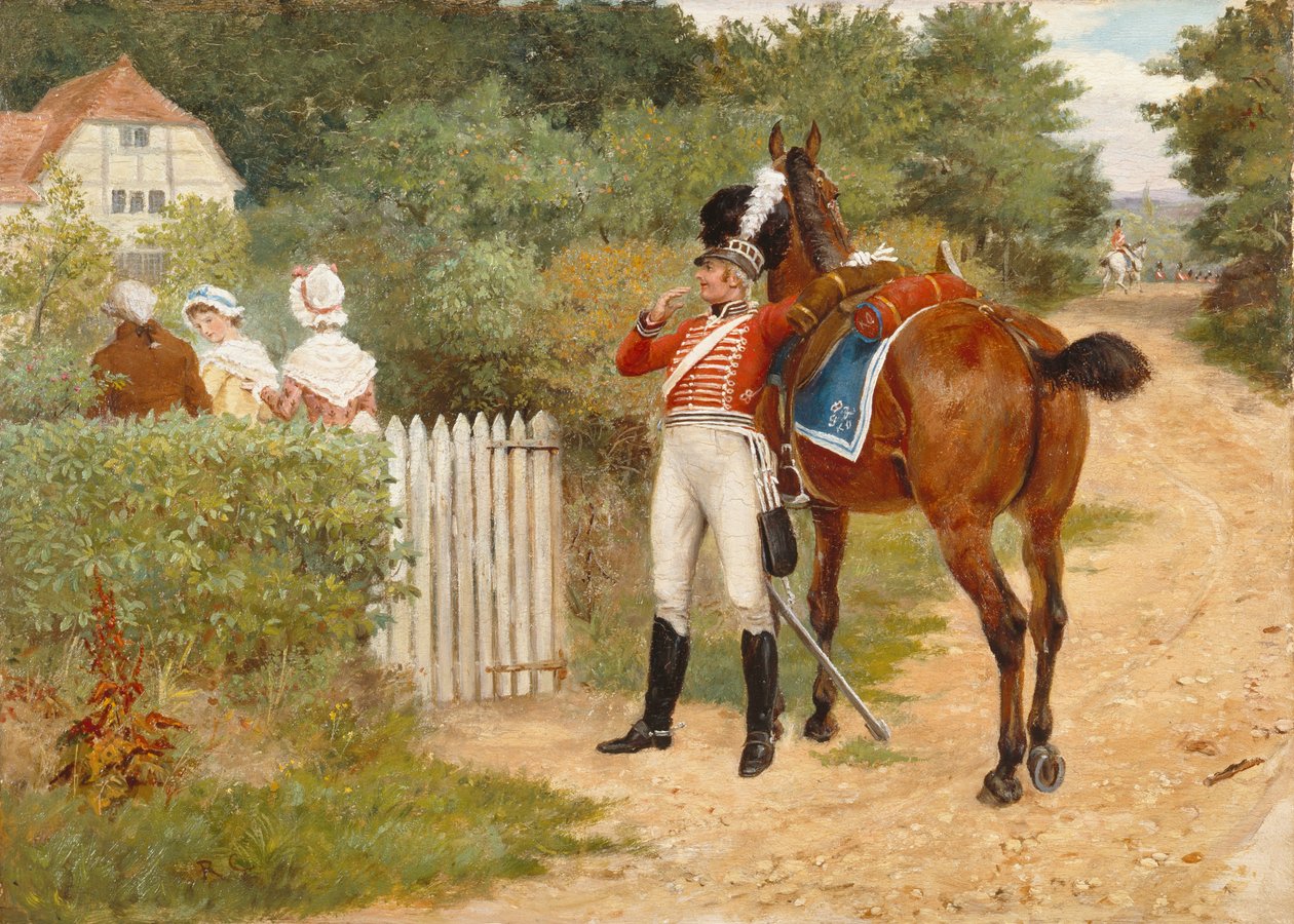 A rapariga que deixei atrás de mim de Randolph Caldecott