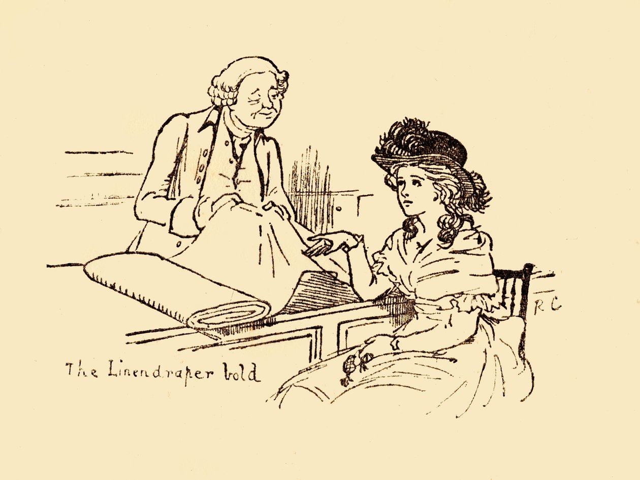 O Linendraper Bold, 1878, c1918. de Randolph Caldecott