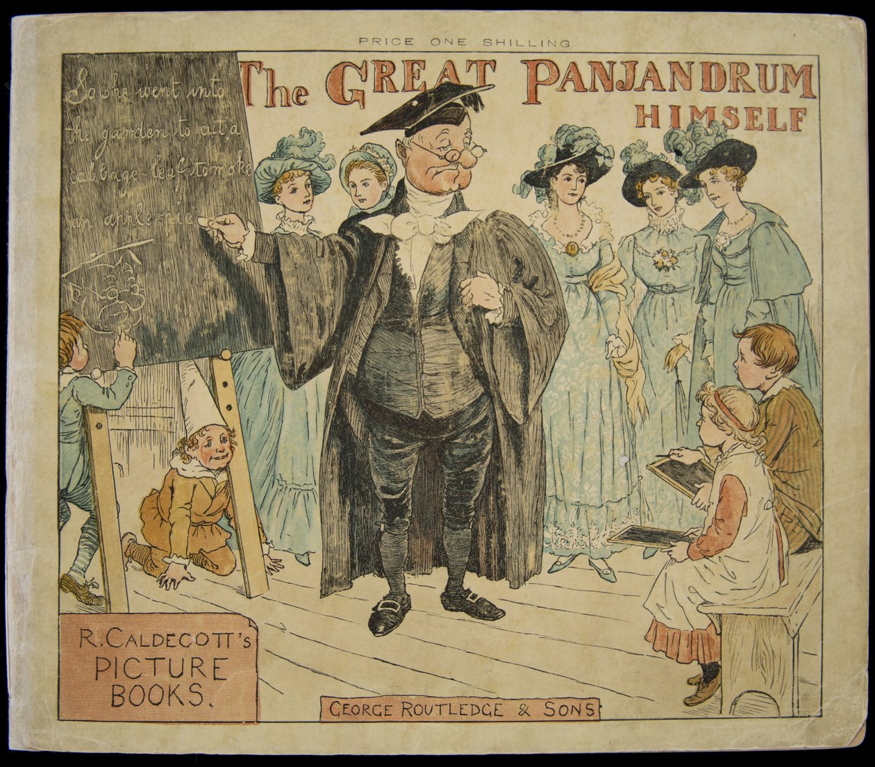 O grande Panjandrum em pessoa de Randolph Caldecott