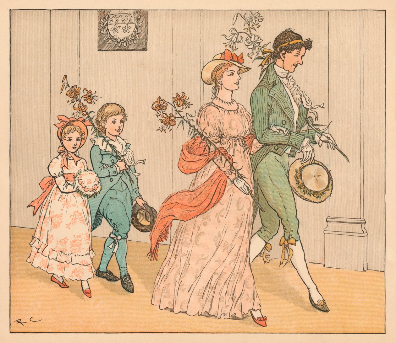 ... os Picninnies, os Joblillies e os Garyulies ..., c1885, 1934. de Randolph Caldecott