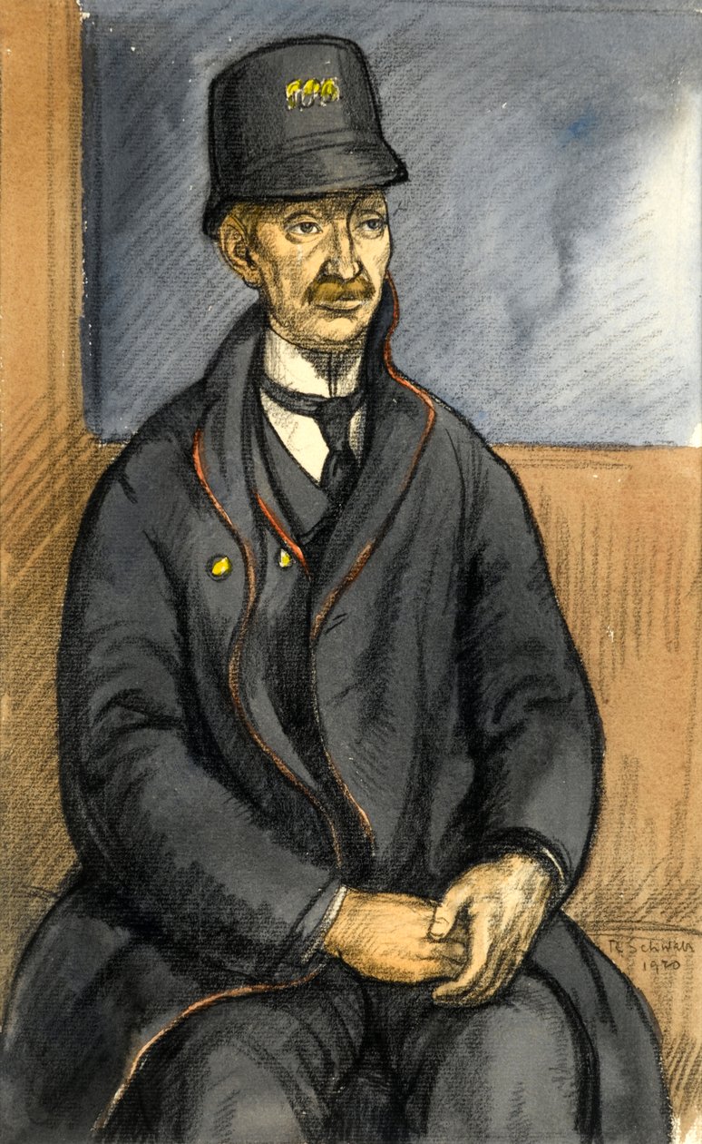 Um carteiro de Randolph Schwabe