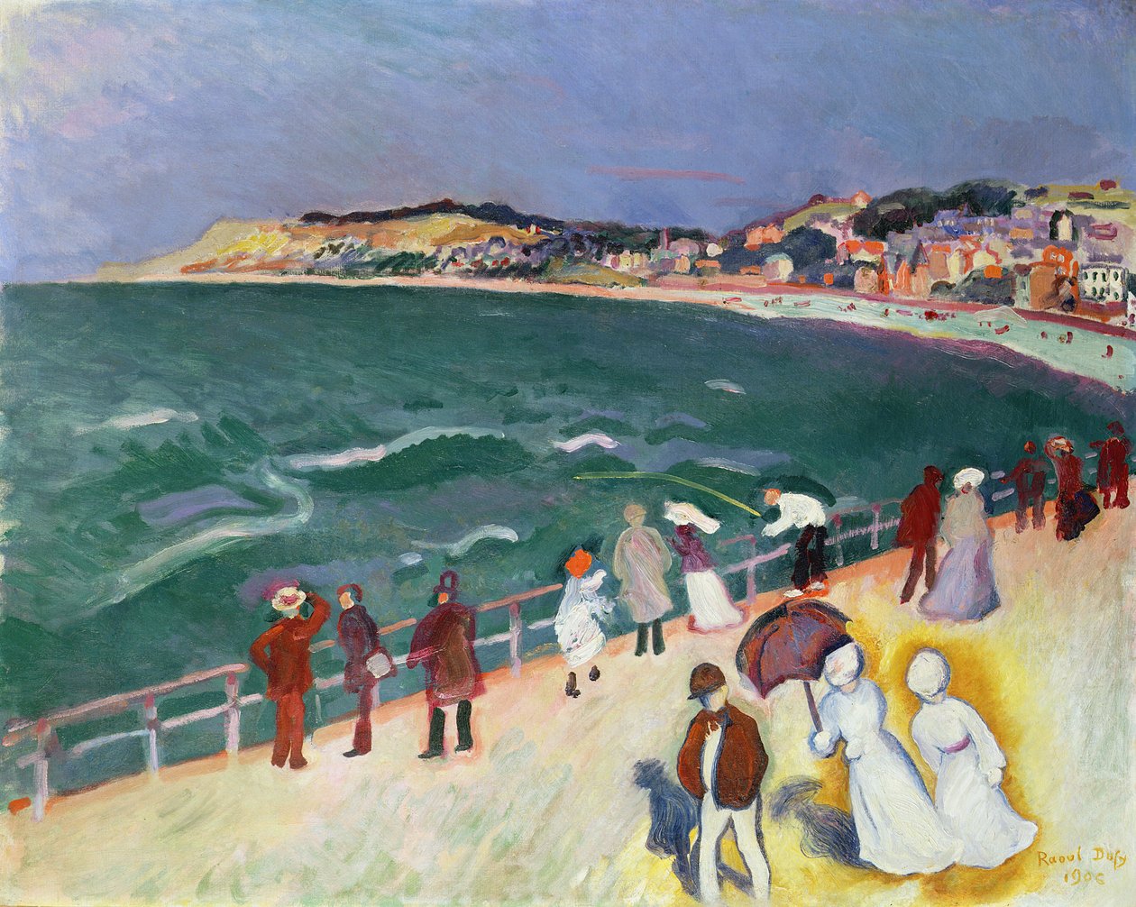 Um passeio no cais de Raoul Dufy