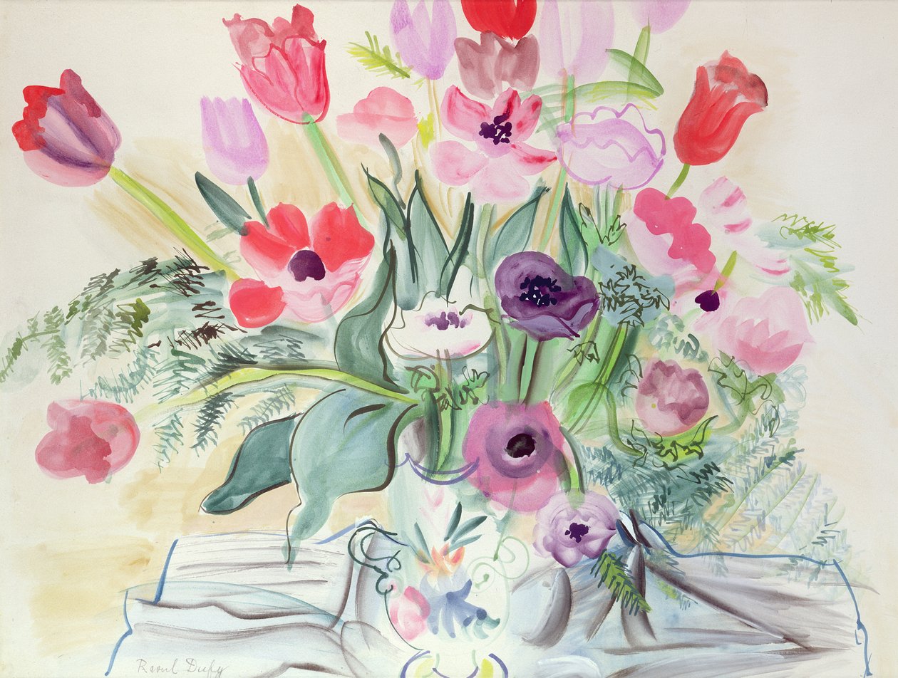 Anémonas de Raoul Dufy